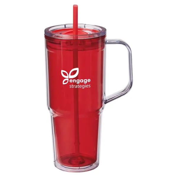Hampton 32oz Recycled Double Wall Tumbler With...... from ASI 79530 Prime Line