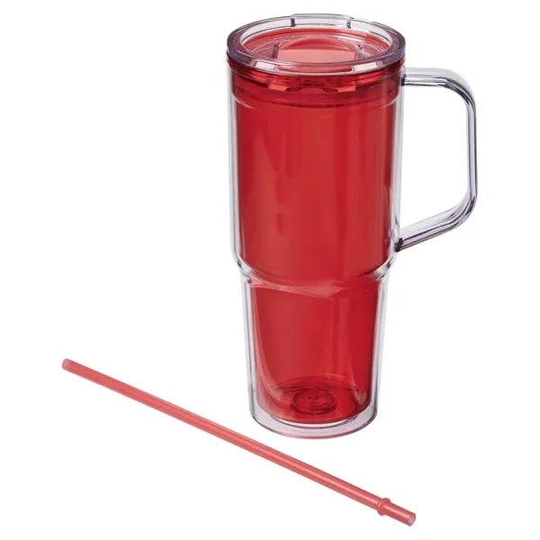 Hampton 32oz Recycled Double Wall Tumbler With...... from ASI 79530 Prime Line