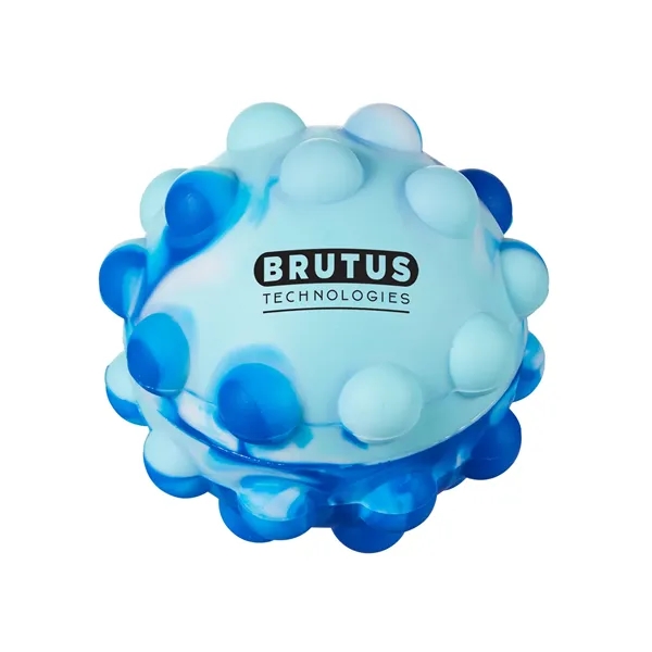 Tie dye push pop ball made of silicone.... from ASI 79530 Prime Line