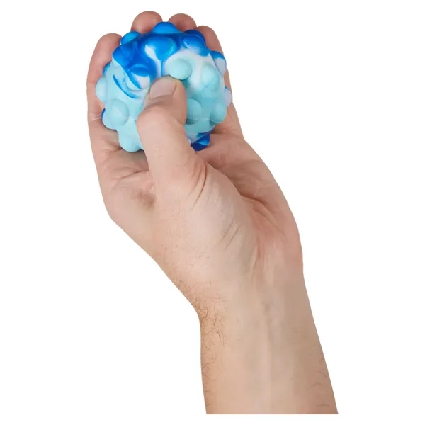 Tie dye push pop ball made of silicone.... from ASI 79530 Prime Line