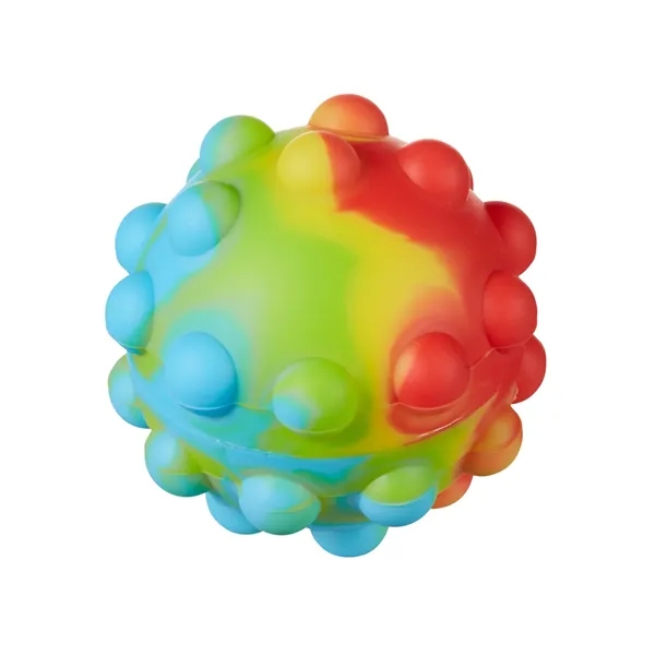 Tie dye push pop ball made of silicone.... from ASI 79530 Prime Line