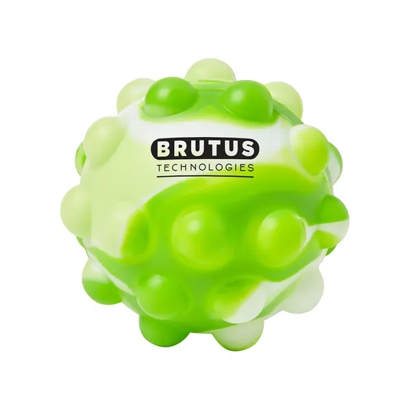 Tie dye push pop ball made of silicone.... from ASI 79530 Prime Line