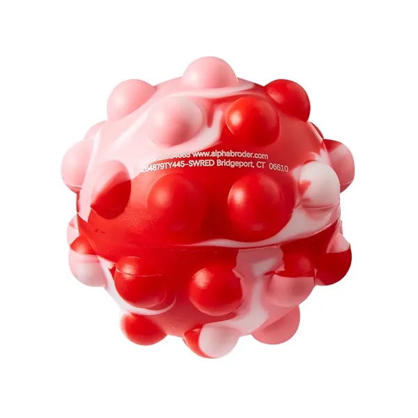 Tie dye push pop ball made of silicone.... from ASI 79530 Prime Line