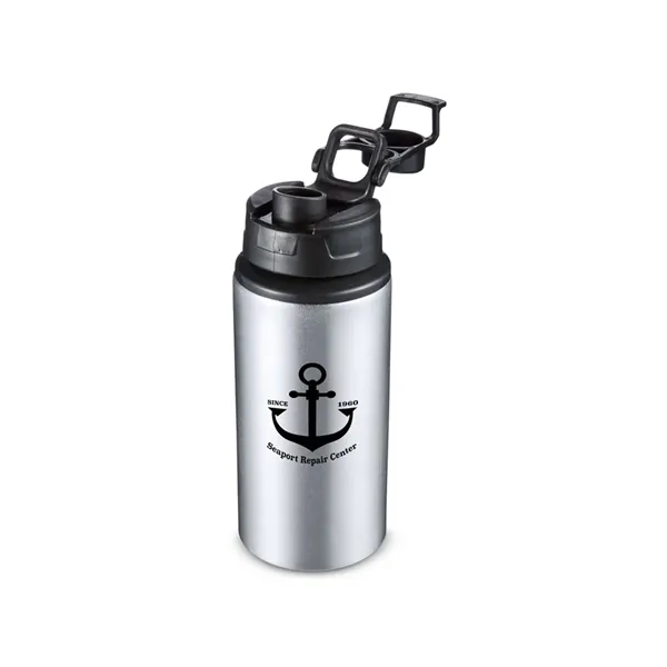 7.87" x 2.75" aluminum single-wall insulated 16.9 ounce water bottle with... from ASI 79530 Prime Line