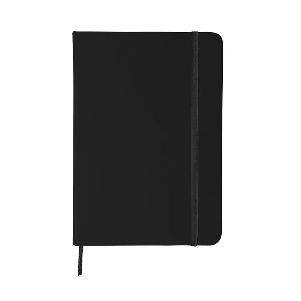5" x 7" hardbound journal with soft-touch PVC cover, elastic band... from ASI 79530 Prime Line