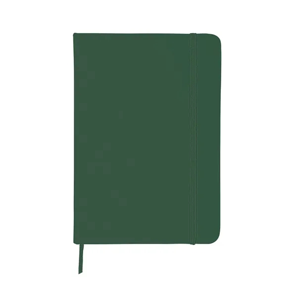 5" x 7" hardbound journal with soft-touch PVC cover, elastic band... from ASI 79530 Prime Line