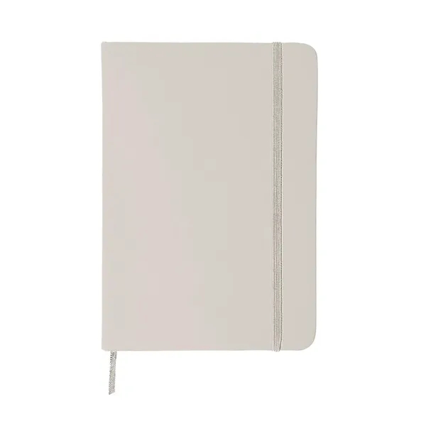 5" x 7" hardbound journal with soft-touch PVC cover, elastic band... from ASI 79530 Prime Line