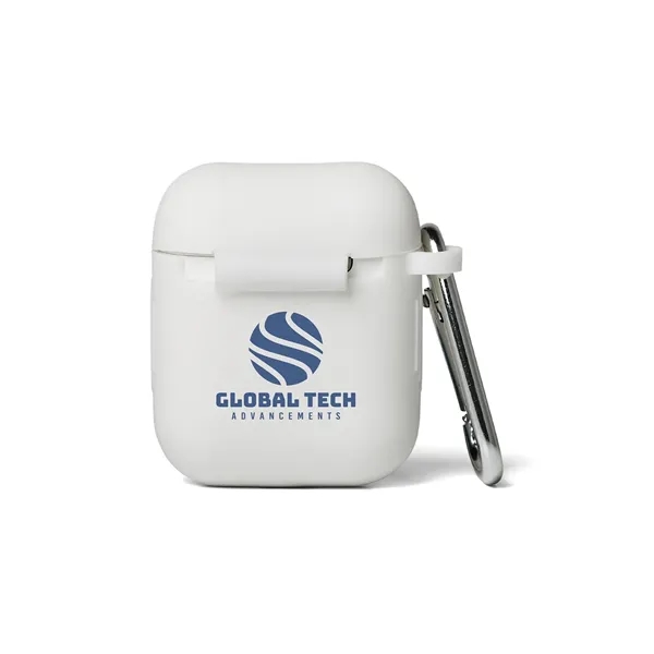 1.88" x 2.16" x .86" silicone snap-tight earbud case with aluminum... from ASI 79530 Prime Line