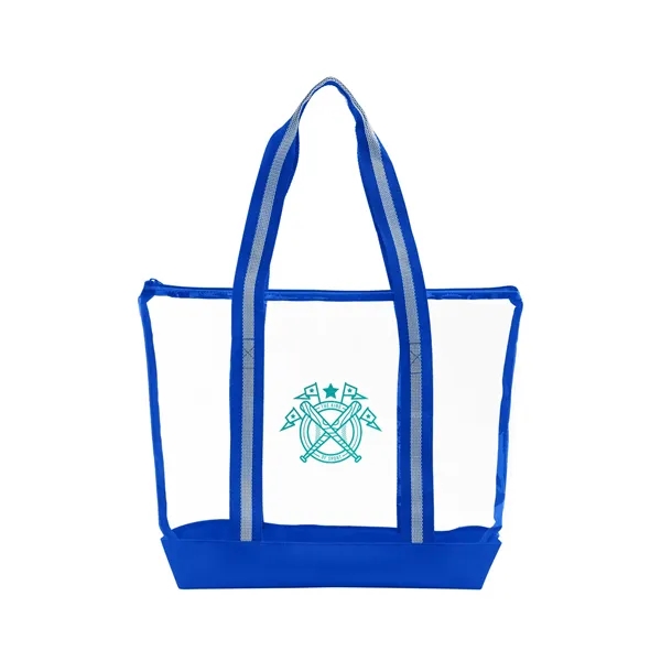 All Access Clear Tote Bag with Zipper... from ASI 79530 Prime Line