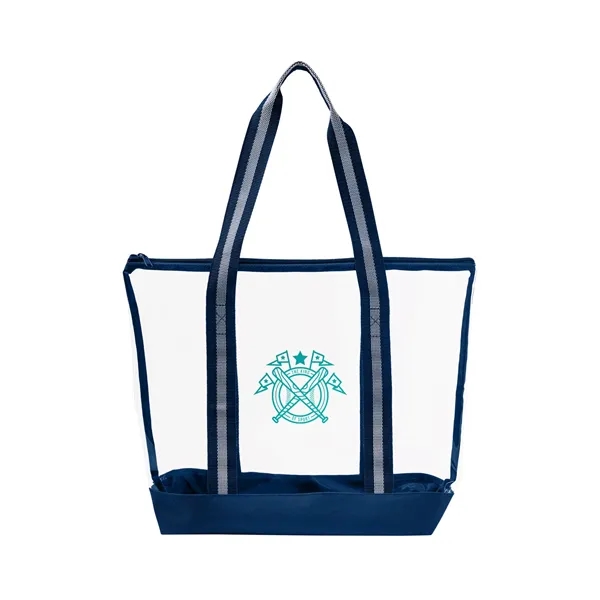 All Access Clear Tote Bag with Zipper... from ASI 79530 Prime Line