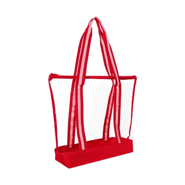 All Access Clear Tote Bag with Zipper... from ASI 79530 Prime Line
