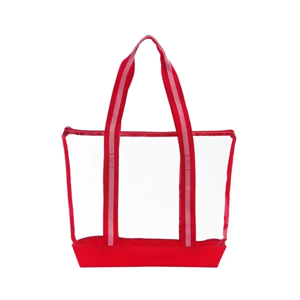 All Access Clear Tote Bag with Zipper... from ASI 79530 Prime Line