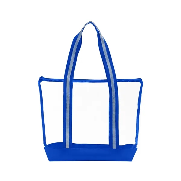 All Access Clear Tote Bag with Zipper... from ASI 79530 Prime Line