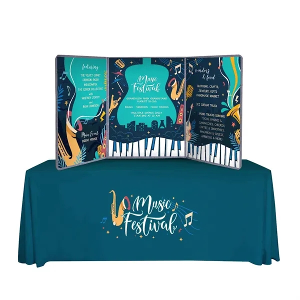 6' Dynamo Trifecta display kit with graphic panels.... from ASI 87188 Showdown Displays