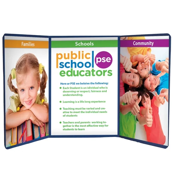 6' Dynamo Trifecta display kit with graphic panels.... from ASI 87188 Showdown Displays