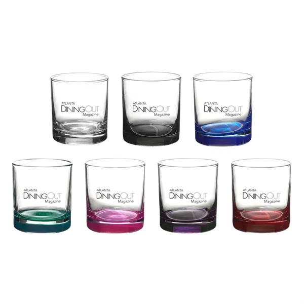 10.5 oz. whiskey glass with customization.... from ASI 68507 The Magnet Group / Benchmark Crystal & Clocks