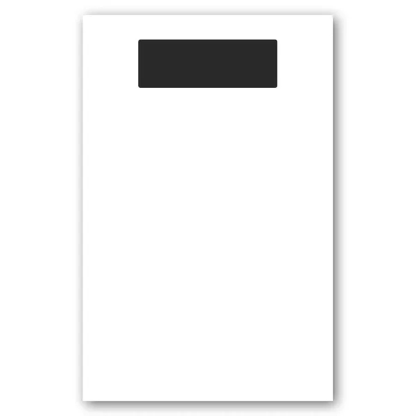 8" x 5.19" magnetic stick up card with double-sided 4 color... from ASI 68507 The Magnet Group / Magnet LLC™