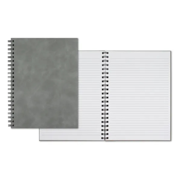 WireO Chia Grande XL White Lined Pg Journal... from ASI 68507 The Magnet Group / Castelli