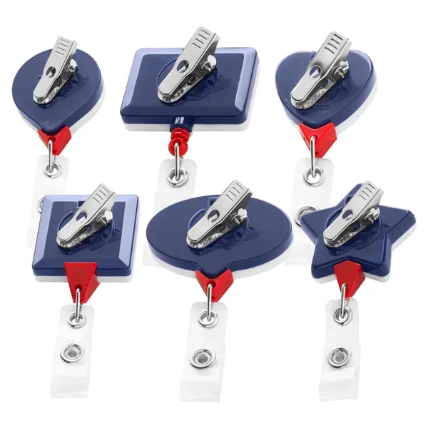 Jumbo patriot retractable badge reels.... from ASI 49470 DEVARA