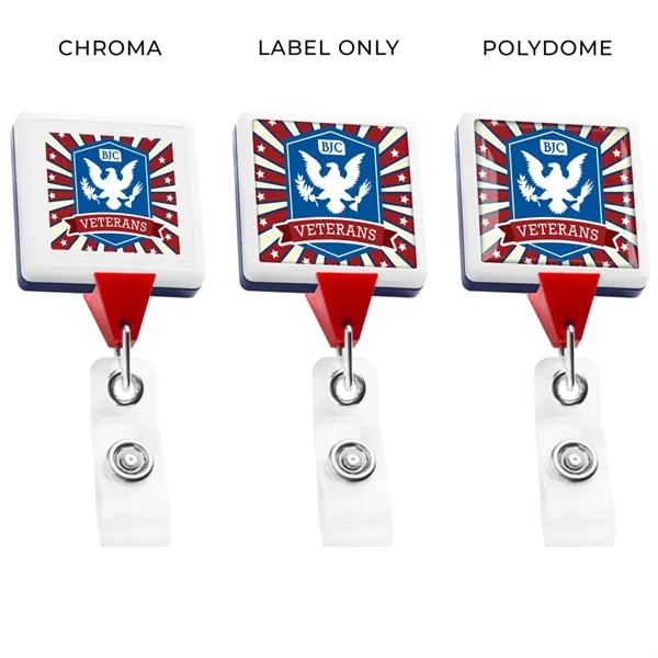 Jumbo patriot retractable badge reels.... from ASI 49470 DEVARA