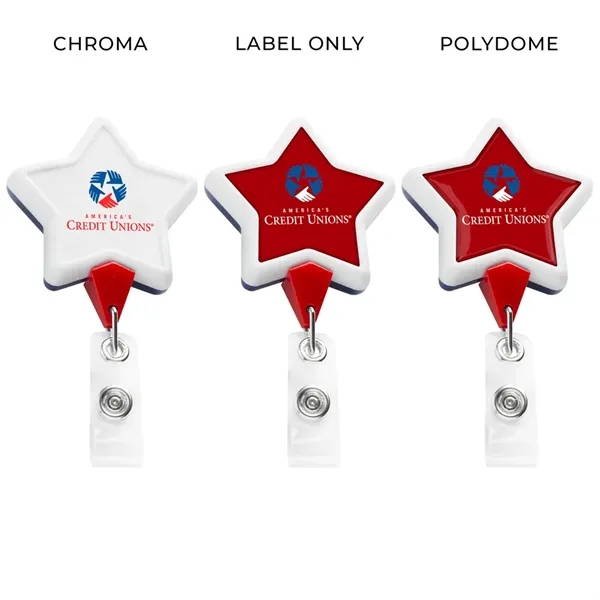 Jumbo patriot retractable badge reels.... from ASI 49470 DEVARA