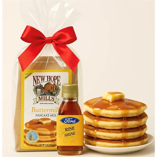 Branded Mini Syrup and Pancake Kit... from ASI 89971 Stuff A Mug