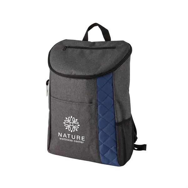 Insulated quilted cooler backpack plus 1 color silkscreen imprint on 1... from ASI 37218 Athena Promo (tm)
