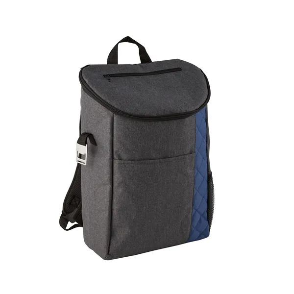 Insulated quilted cooler backpack plus 1 color silkscreen imprint on 1... from ASI 37218 Athena Promo (tm)