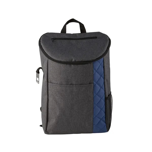 Insulated quilted cooler backpack plus 1 color silkscreen imprint on 1... from ASI 37218 Athena Promo (tm)
