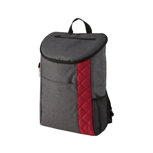 Insulated quilted cooler backpack plus 1 color silkscreen imprint on 1... from ASI 37218 Athena Promo (tm)