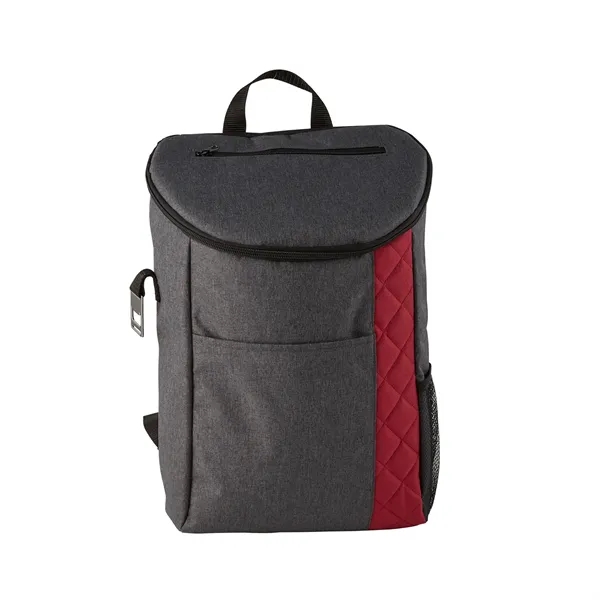 Insulated quilted cooler backpack plus 1 color silkscreen imprint on 1... from ASI 37218 Athena Promo (tm)