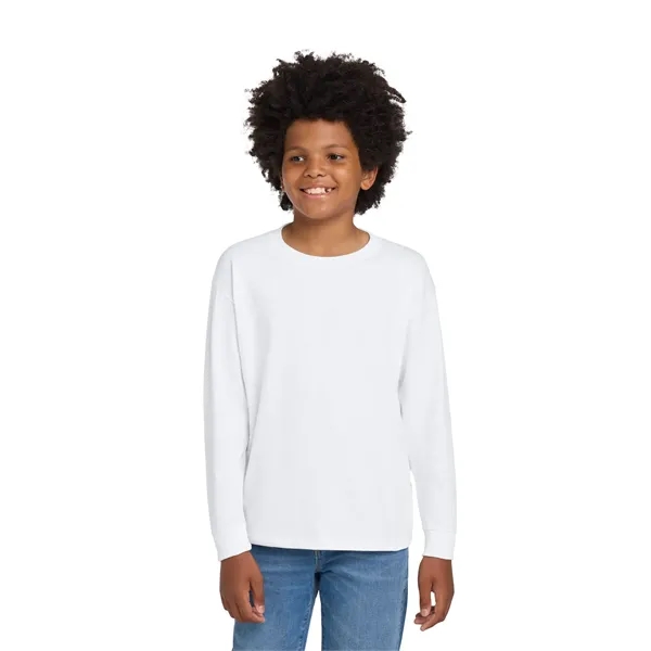 Gildan Youth Heavy Cotton 100% Cotton Long Sleeve T-Shirt.... from ASI 84863 SanMar