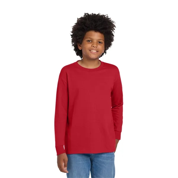Gildan Youth Heavy Cotton 100% Cotton Long Sleeve T-Shirt.... from ASI 84863 SanMar