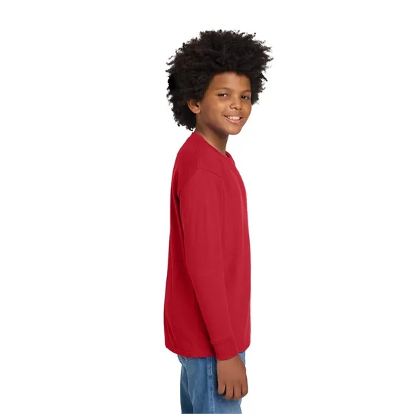 Gildan Youth Heavy Cotton 100% Cotton Long Sleeve T-Shirt.... from ASI 84863 SanMar