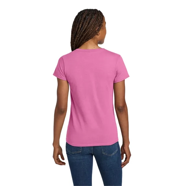 Gildan Ladies Heavy Cotton 100% Cotton V-Neck T-Shirt.... from ASI 84863 SanMar