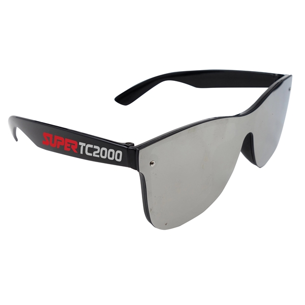 Rimless-style reflective polycarbonate sunglasses with UV400 protection and shatterproof construction.... from ASI 90807 Tekweld