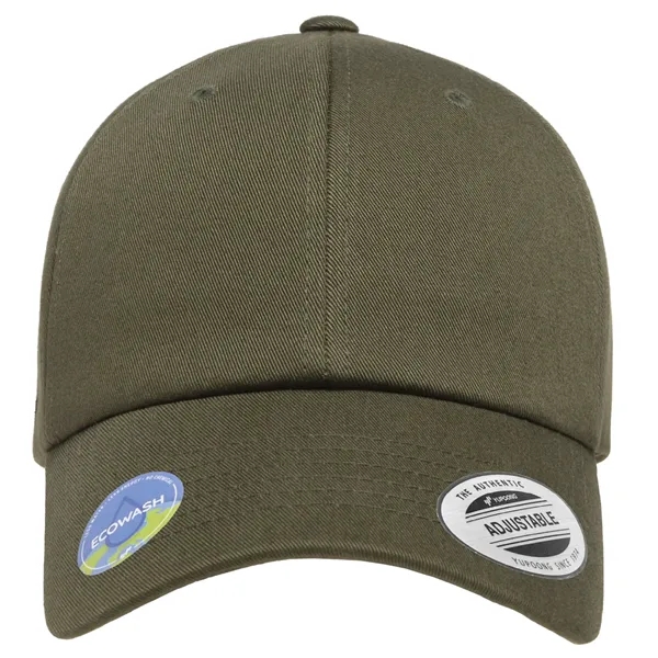 Yupoong 6245EC YP Classics Ecowash Dad Hat with custom patches or... from ASI 74601 Calico