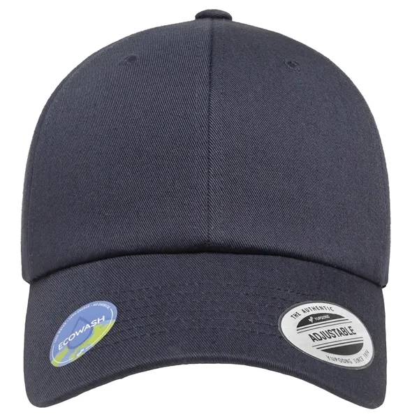 Yupoong 6245EC YP Classics Ecowash Dad Hat with custom patches or... from ASI 74601 Calico