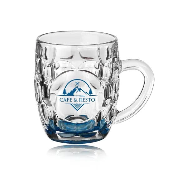 10 oz. glass beer mug with wide round imprint area.... from ASI 39552 BEL Promo