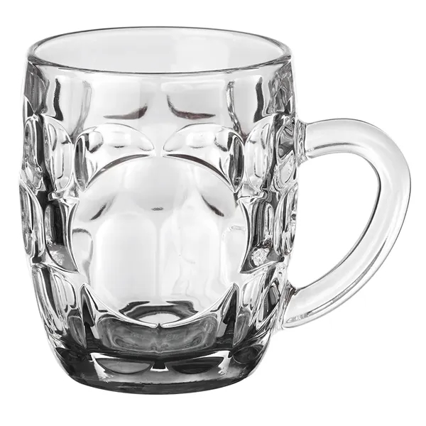 10 oz. glass beer mug with wide round imprint area.... from ASI 39552 BEL Promo