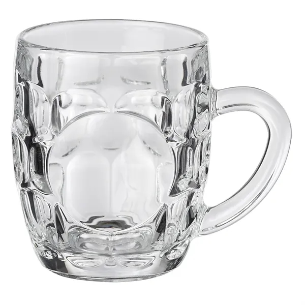 10 oz. glass beer mug with wide round imprint area.... from ASI 39552 BEL Promo