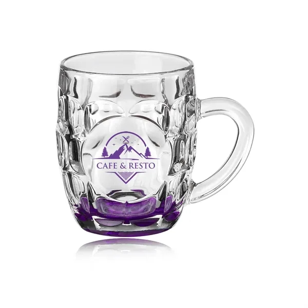 10 oz. glass beer mug with wide round imprint area.... from ASI 39552 BEL Promo