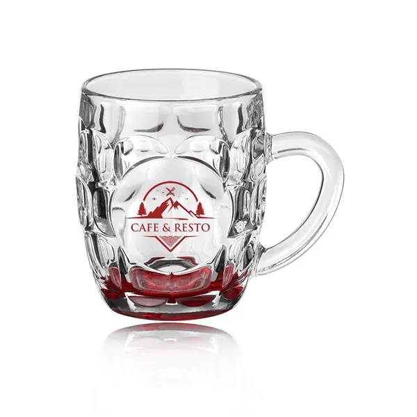 10 oz. glass beer mug with wide round imprint area.... from ASI 39552 BEL Promo
