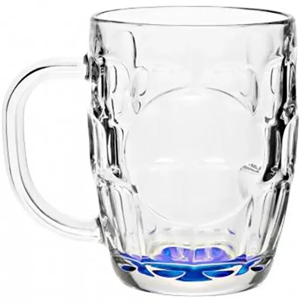 10 oz. glass beer mug with wide round imprint area.... from ASI 39552 BEL Promo