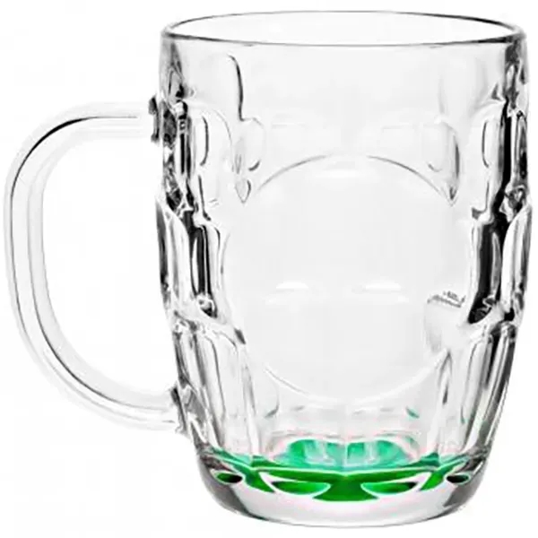 10 oz. glass beer mug with wide round imprint area.... from ASI 39552 BEL Promo