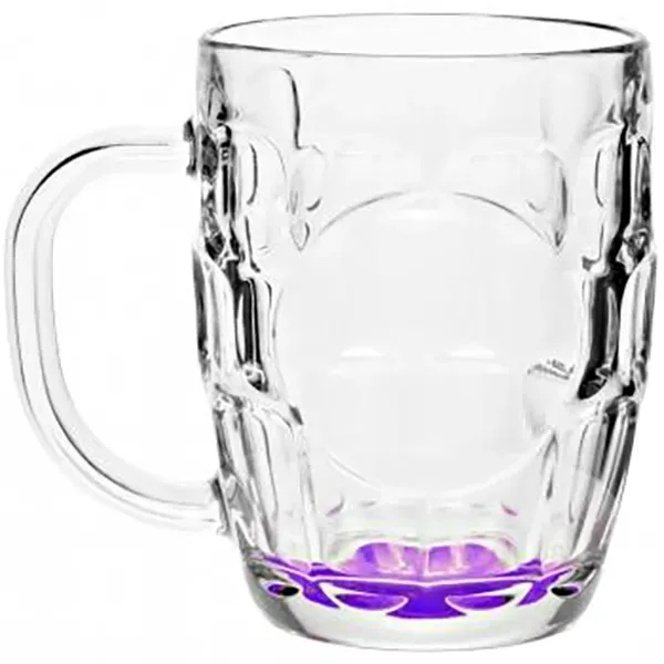 10 oz. glass beer mug with wide round imprint area.... from ASI 39552 BEL Promo