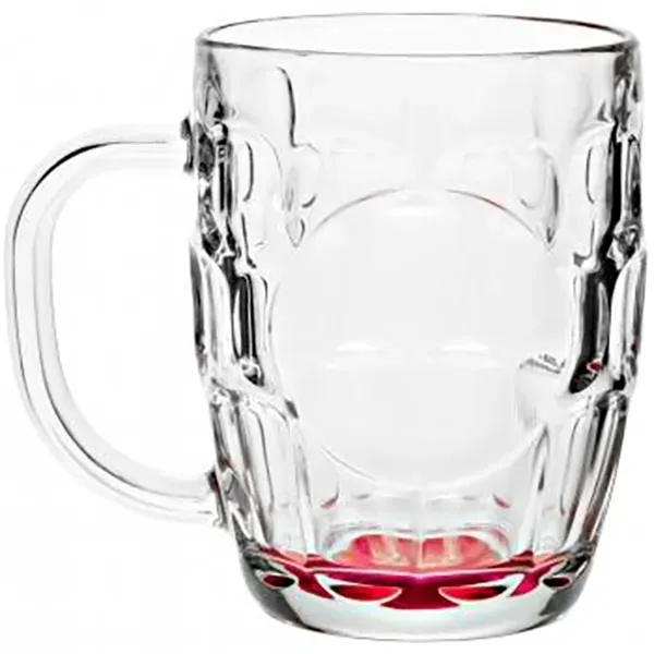 10 oz. glass beer mug with wide round imprint area.... from ASI 39552 BEL Promo