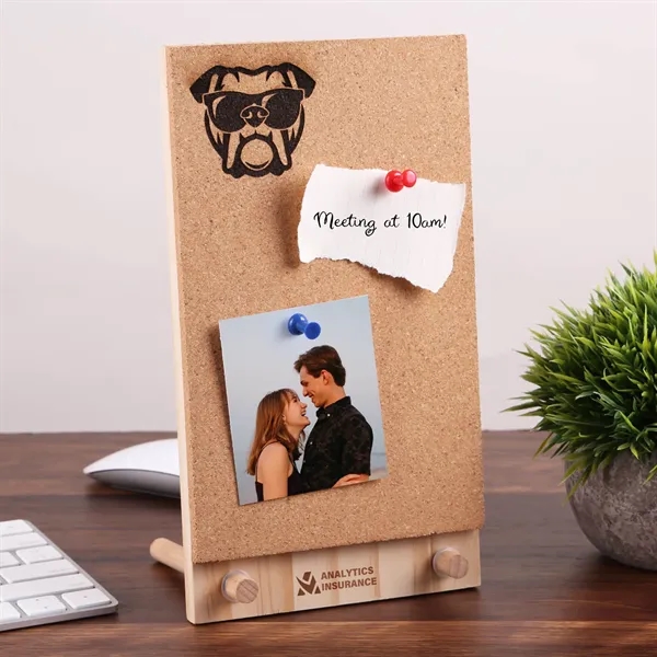 Customized Wood Collector Board to display your pins or other promo... from ASI 61966 HPG / BCG Creations