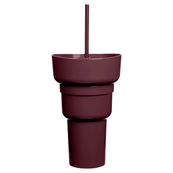 Team 365 1L Recycled PP Stadium Tumbler With Snack Bowl... from ASI 79530 Prime Line