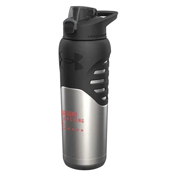 24-ounce bottle with vacuum insulation, a pop-up lid, carabiner loop and... from ASI 79530 Prime Line
